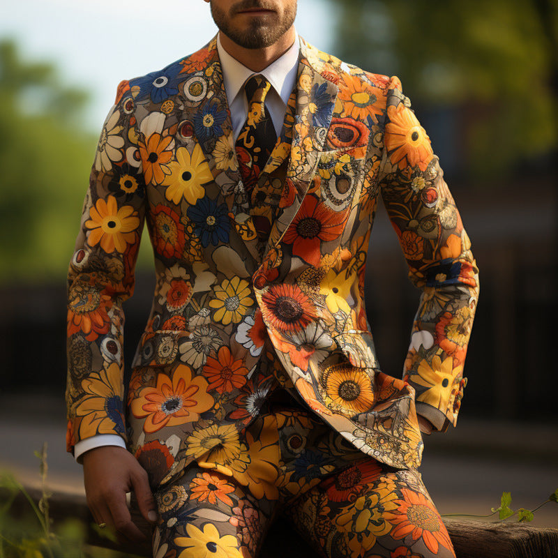 Men's Blazer Suit Jacket – Structured Modern Fit