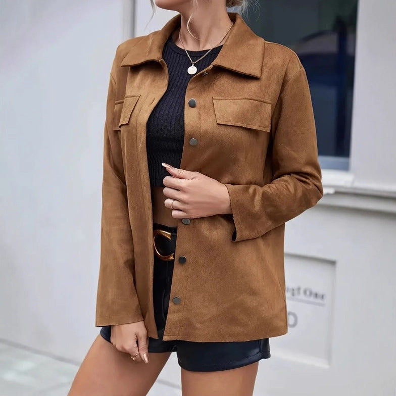 Women's Cardigan Jacket – Slim Cut, Minimalist Spirit