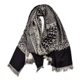 Men's Jacquard Pattern Scarf - Lightweight and Flexible