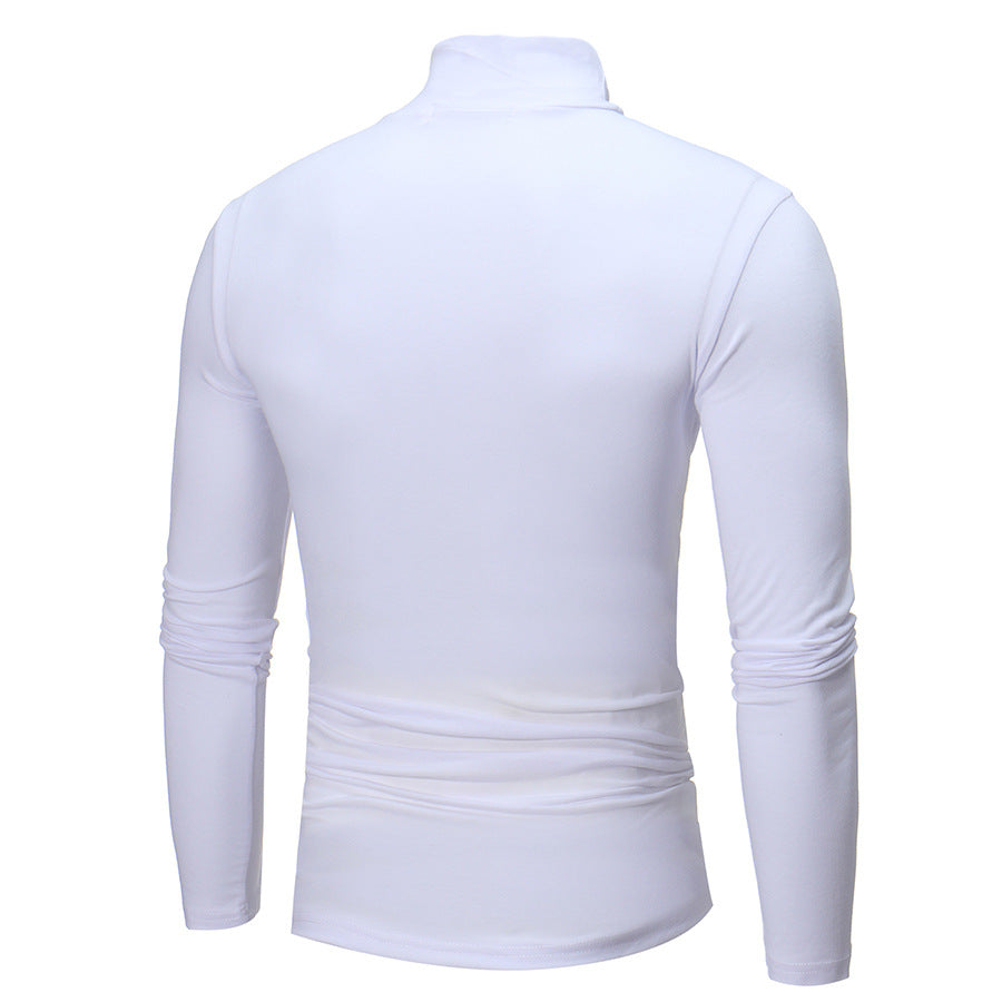 Men's Long-Sleeved T-Shirt – Classic Comfort Cotton Sweater