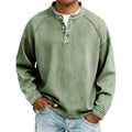 Men's Cotton Shirt – Vintage Slim Fit Without Buttons