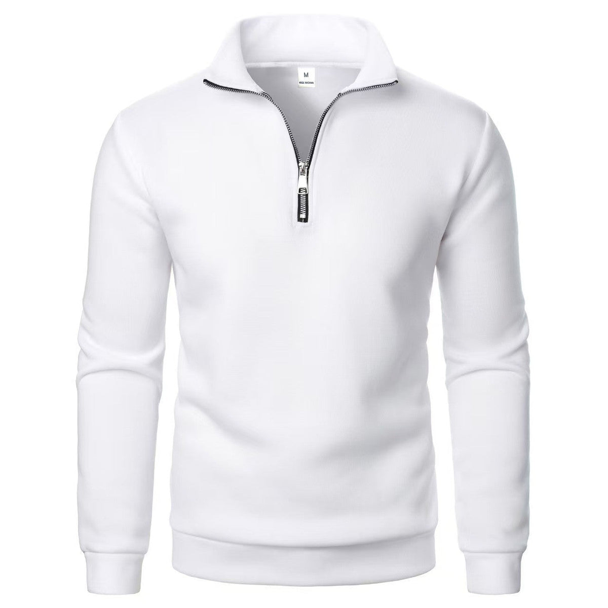 Men's High-Neck Half-Zip Sweatshirt – Casual Fit
