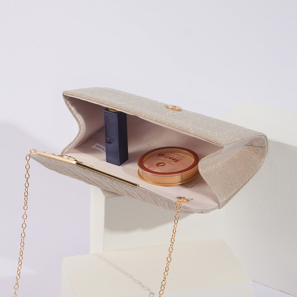 Vintage Evening Clutch Bag for Women – Chic Flap Cushion Shape