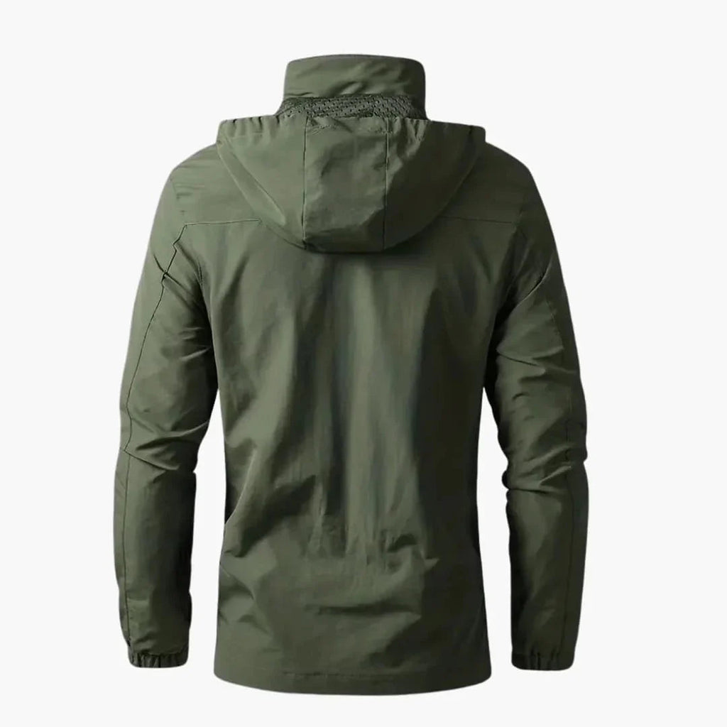Men’s Hooded Windbreaker Jacket – Lightweight and Versatile