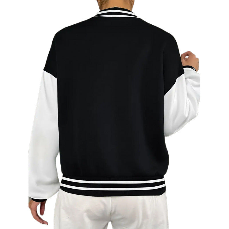 Women's Varsity Cardigan Jacket – Relaxed Baseball Fit