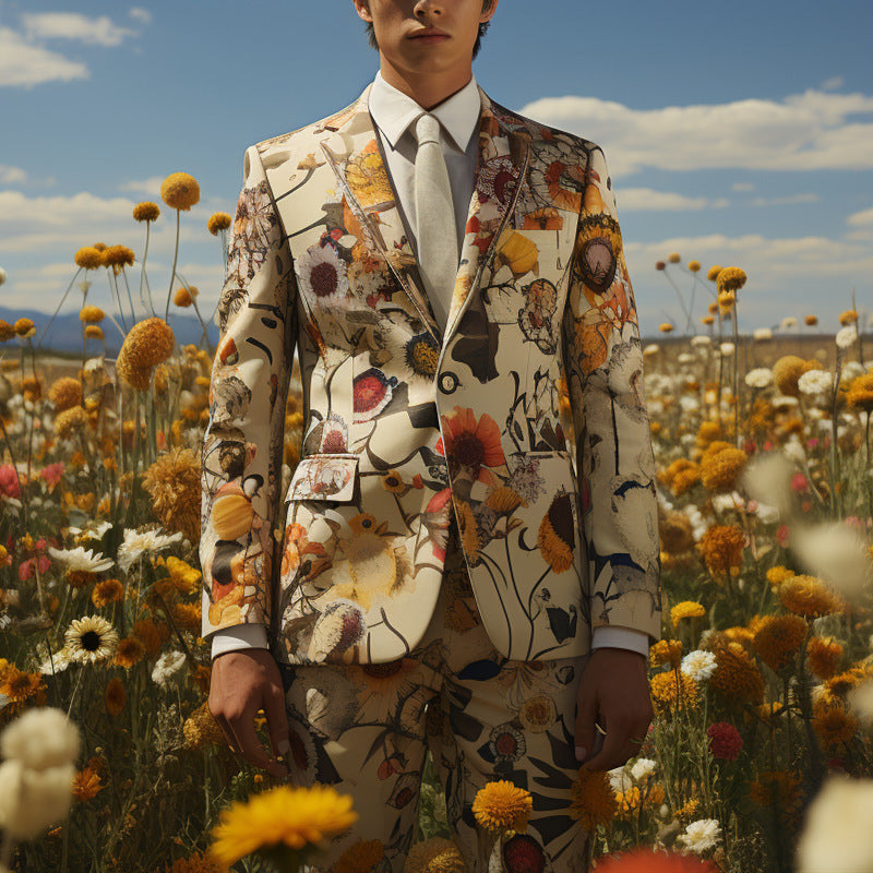 Men's Blazer Suit Jacket – Structured Modern Fit