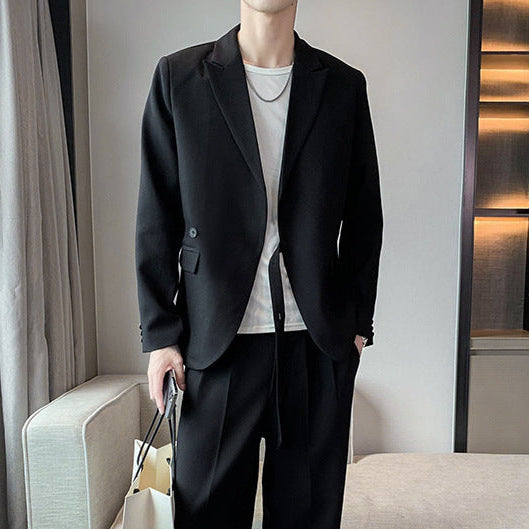 Slim-Fit Men's Suit – Modern Two-Piece Jacket and Trousers