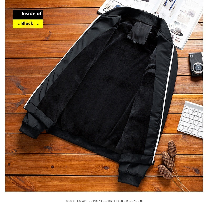 Men's Bomber Jacket – Modern Structured Fit