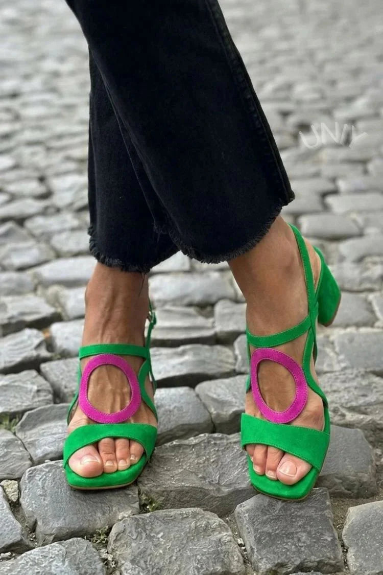 Women's Heeled Sandal – Sculpted Ankle Strap