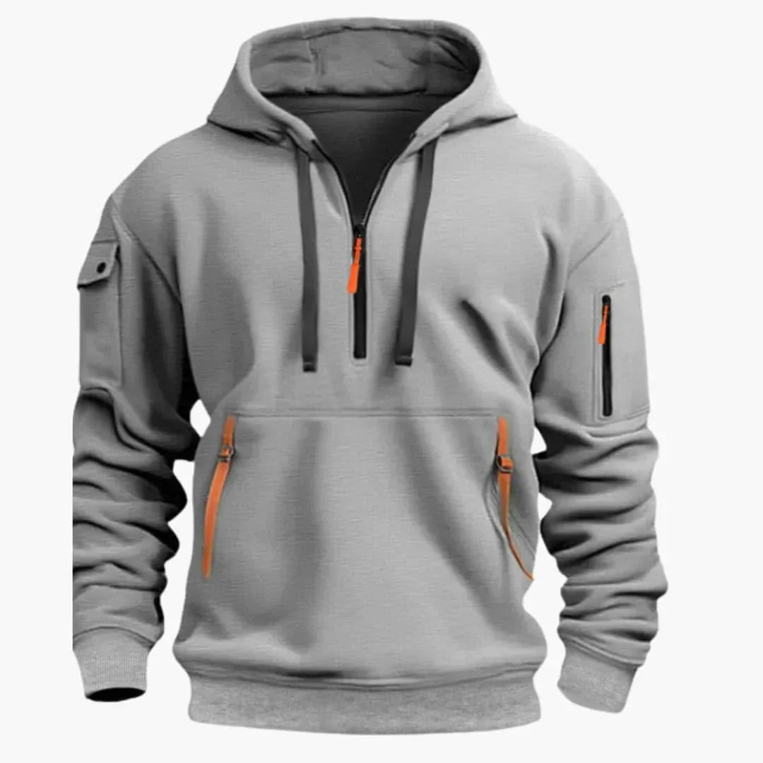 Men's Oversized Hoodie – Multiple Practical Pockets
