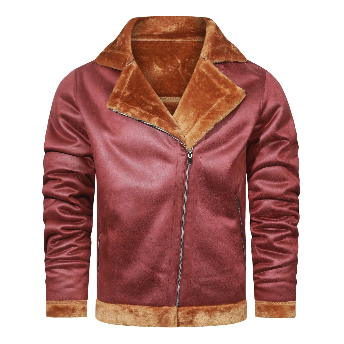Men's Thick Lined Coat – Classic Fit and Modern Comfort