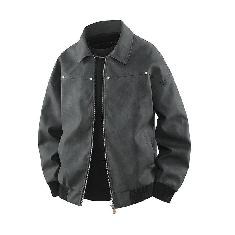 Men’s Retro Coat with Notched Lapel – Iconic American Style