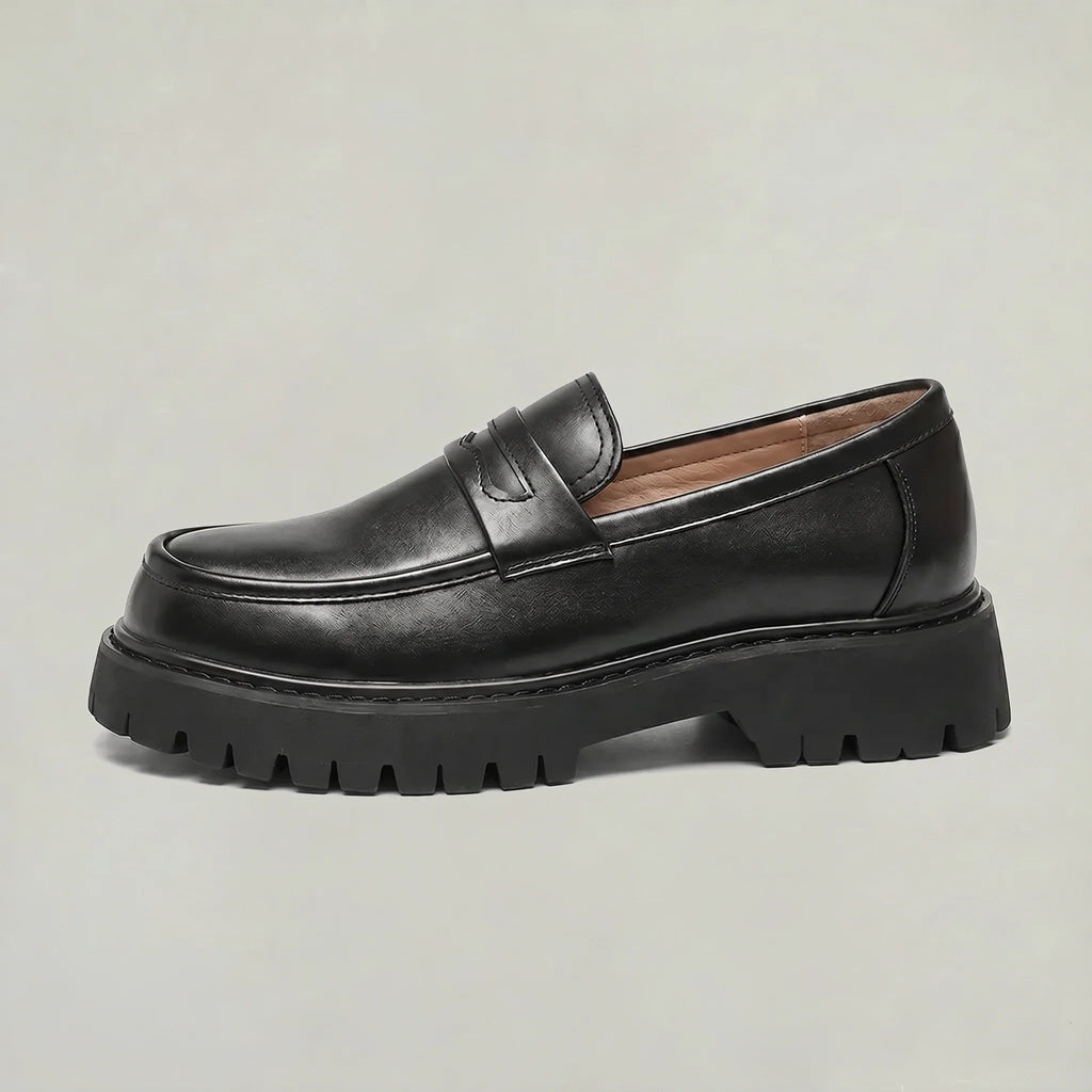 Men's Moccasins with Platform Sole – Modern Height Boost