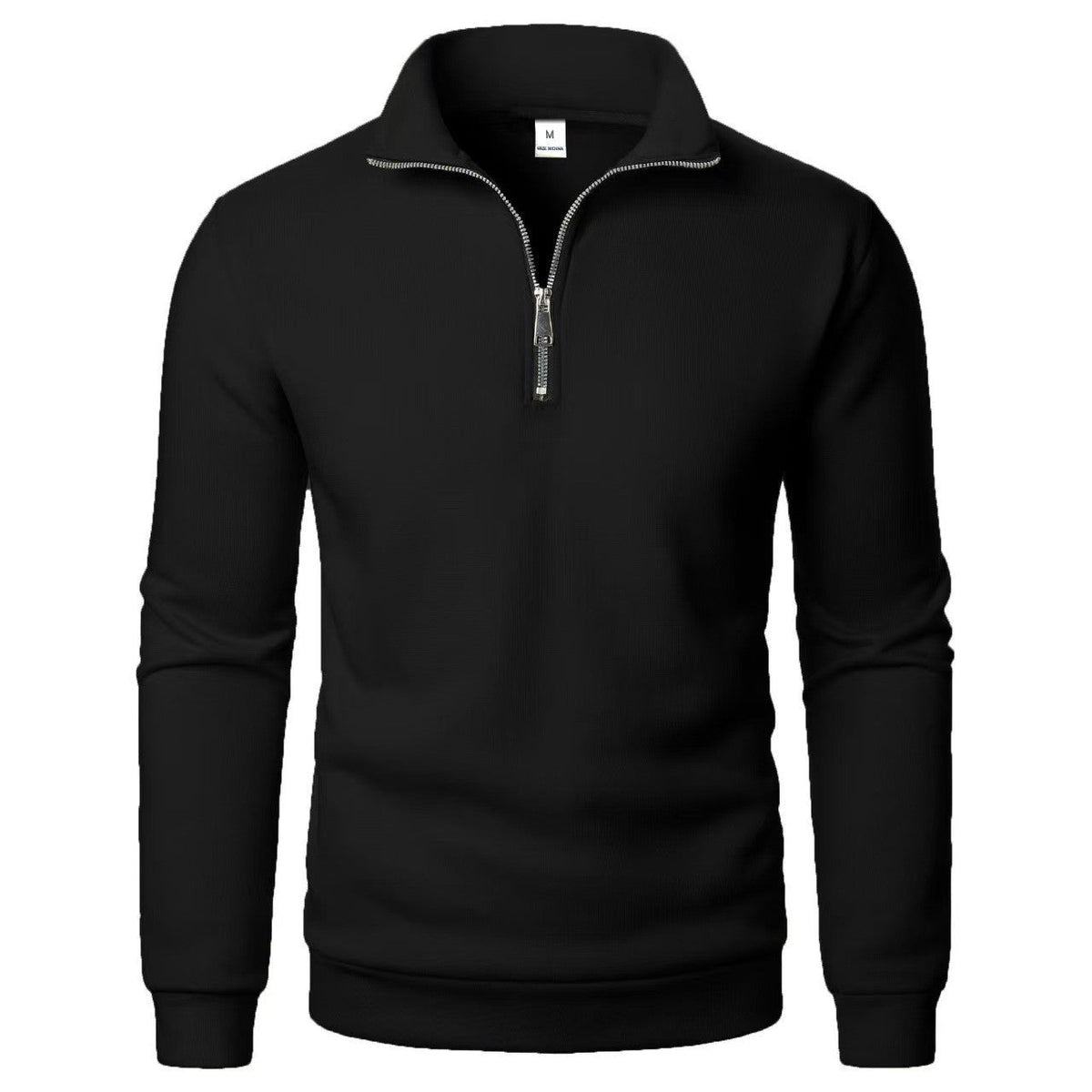 Men's High-Neck Half-Zip Sweatshirt – Casual Fit