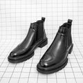 Men’s Boot – Modern High-Cut Design, Subtle Stitching Detail