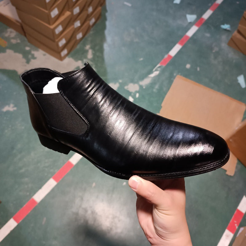 Men's Vegan Shoes – Sleek Pointed-Toe Business Shoes