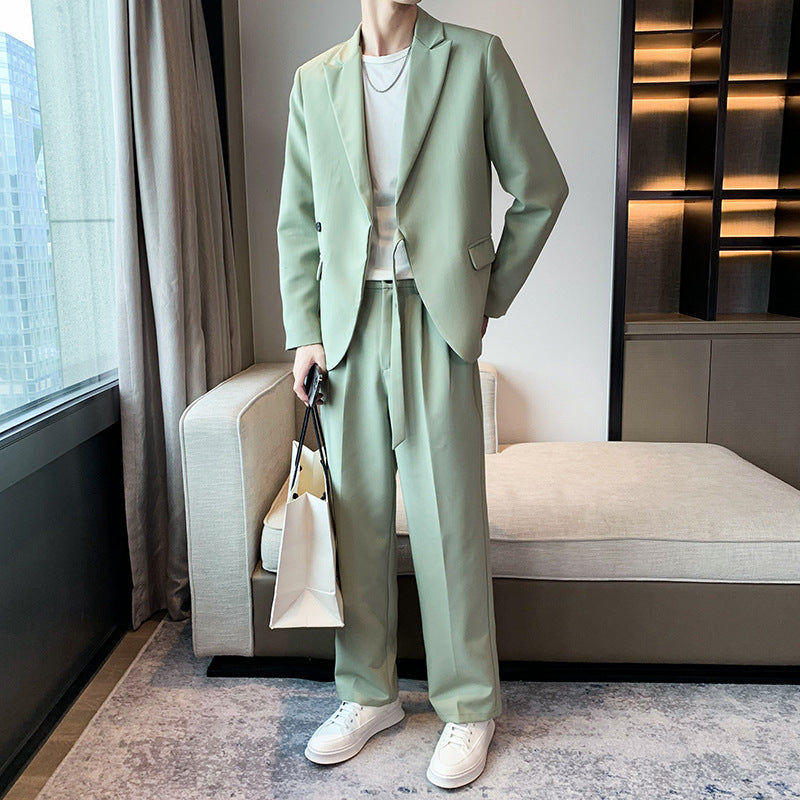 Slim-Fit Men's Suit – Modern Two-Piece Jacket and Trousers
