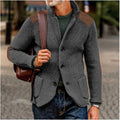 Men's Cardigan - Retro-Style Jacket with Relaxed Fit