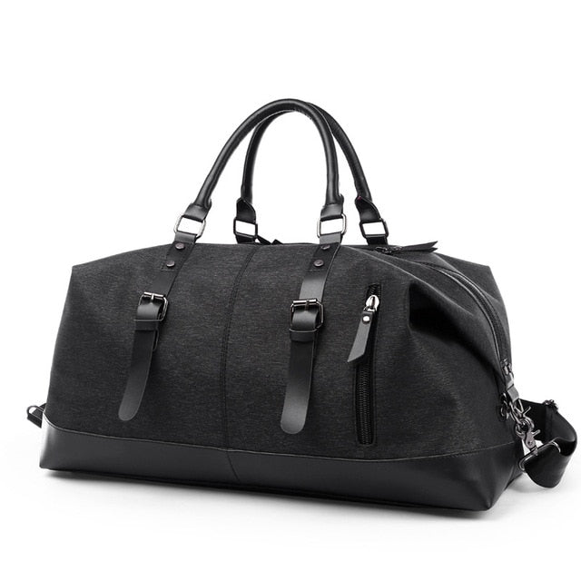Men's Large Capacity Travel Bag – Water-Repellent Oxford Fabric