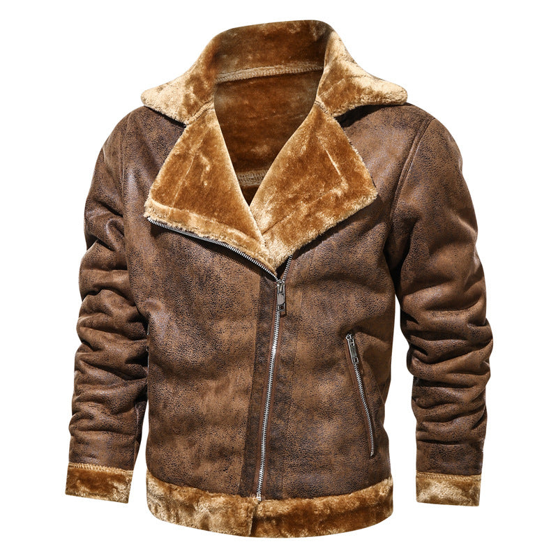 Men's Thick Lined Coat – Classic Fit and Modern Comfort