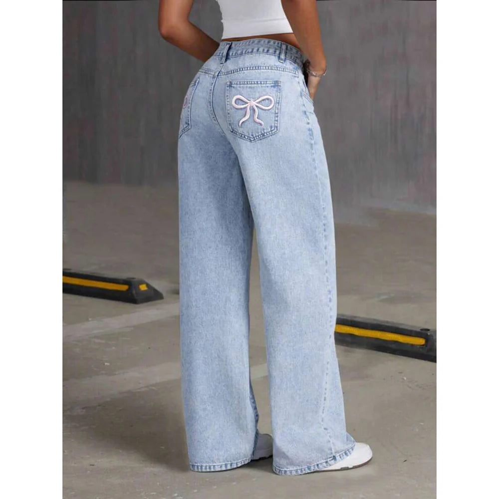 Women's Wide-Leg Trousers – Loose Fit, Relaxed Silhouette