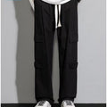Men's Cotton-Blend Trousers – Relaxed Straight Fit