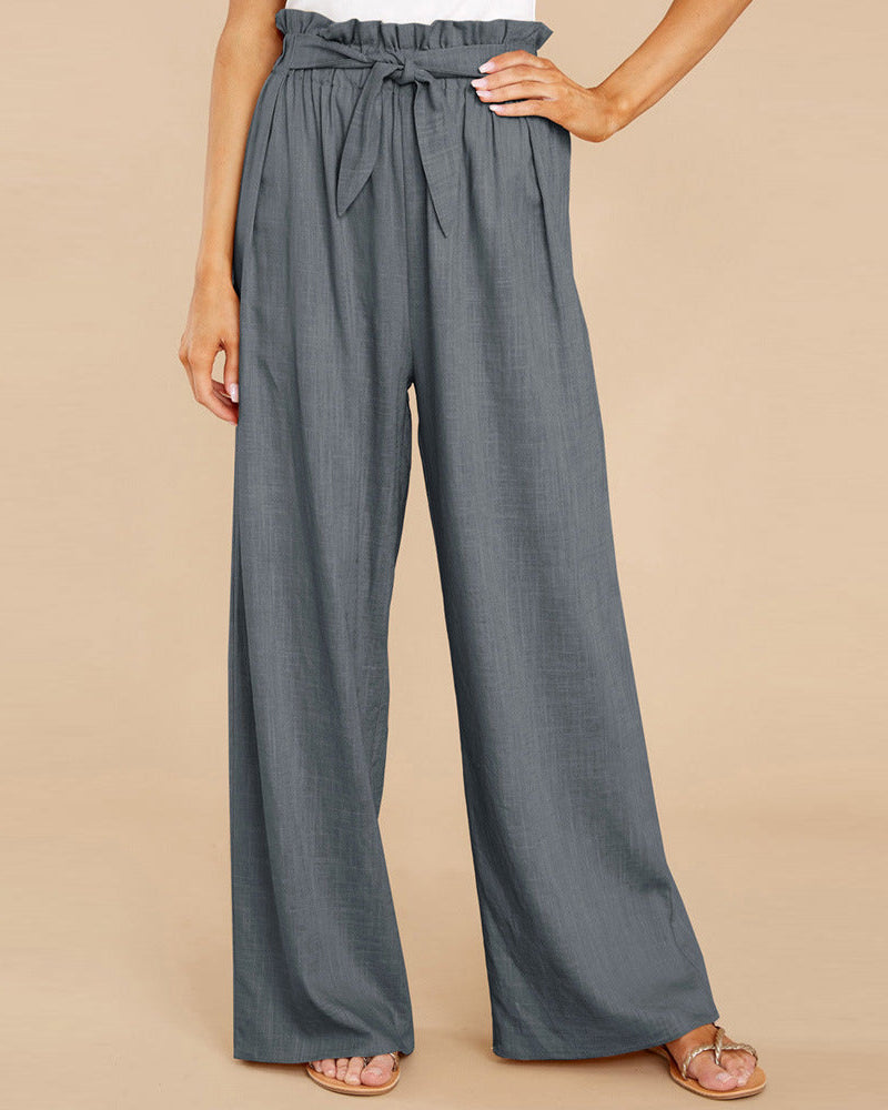 Women's Plus-Size Trousers Loose-Fit – Casual Cut