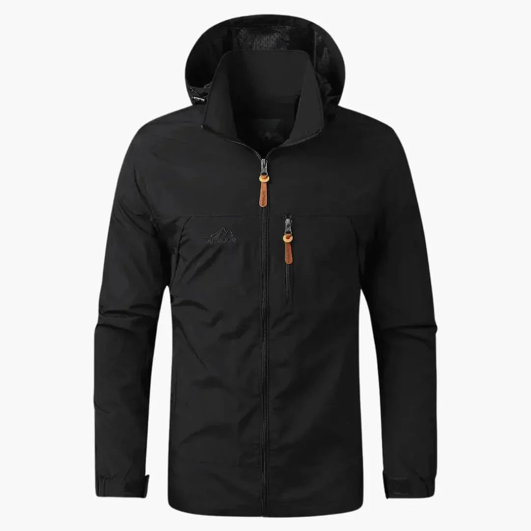 Men’s Hooded Windbreaker Jacket – Lightweight and Versatile