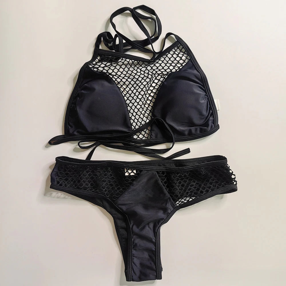 Women's Bikini – Mesh Design Structured Cut