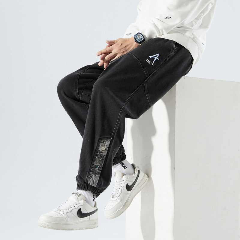 Men's Cotton Pants – Loose Casual Fit