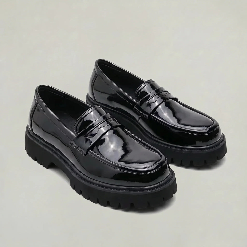Men's Moccasins with Platform Sole – Modern Height Boost