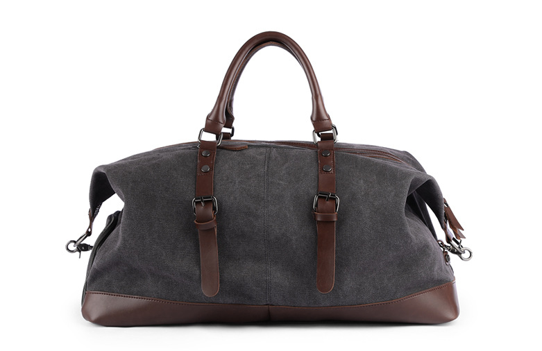 Men's Canvas Tote Bag – Large Shoulder Travel Bag