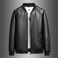 Men's Slim Bomber Jacket – Minimalist Stand Collar