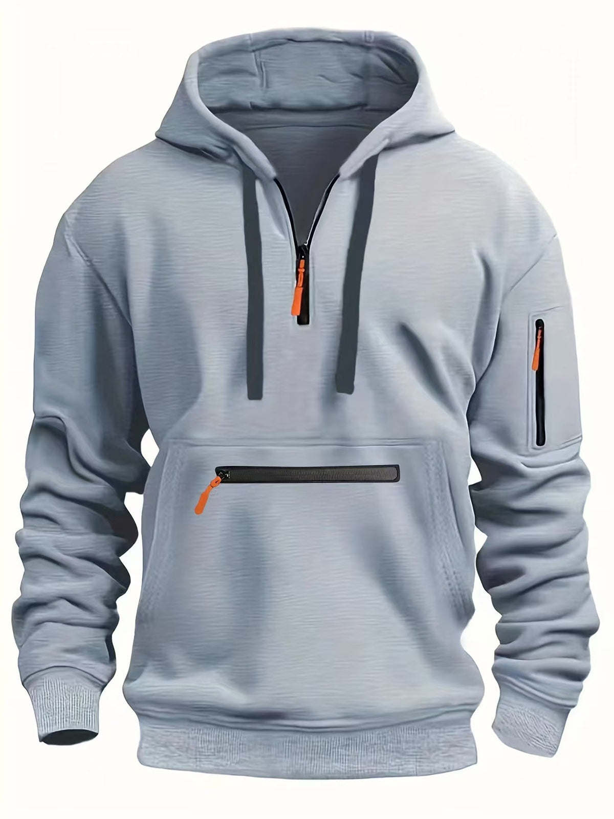 Men’s Casual Cardigan Jacket – Loose Fit with Long Sleeves