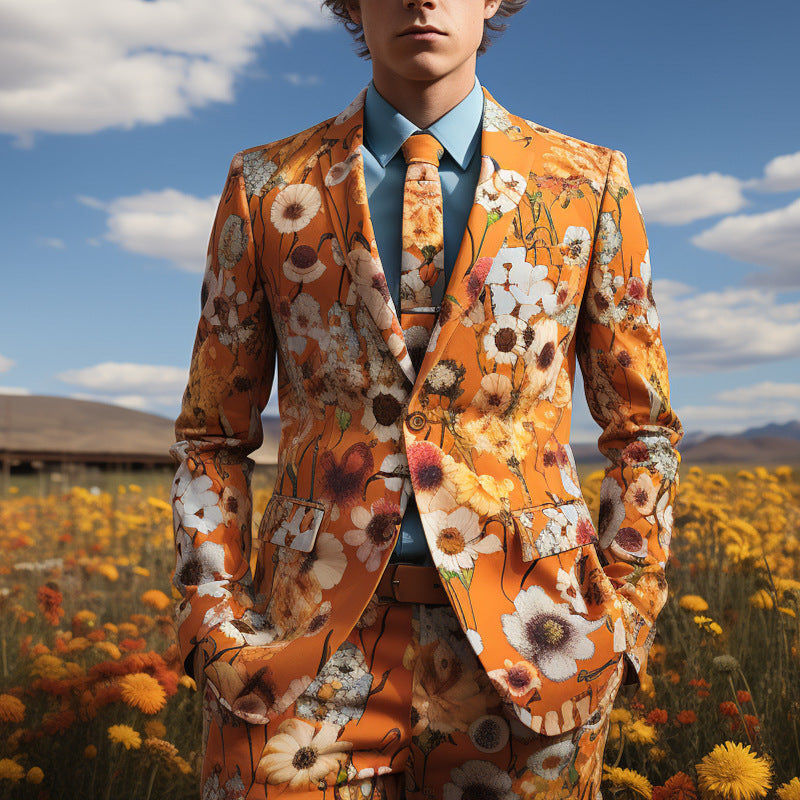 Men's Blazer Suit Jacket – Structured Modern Fit