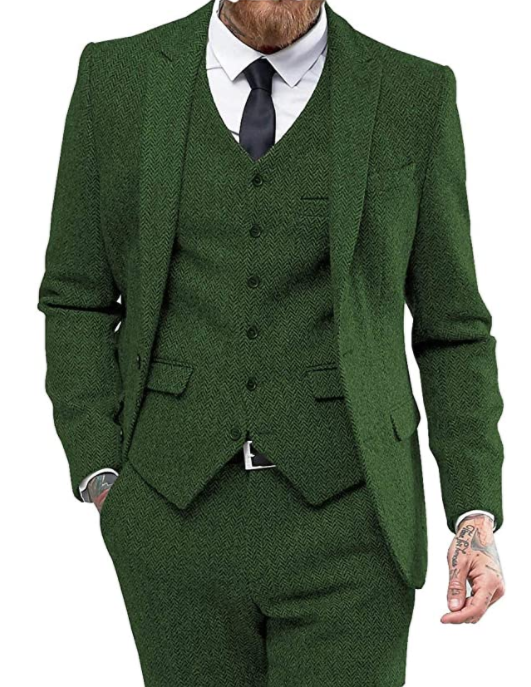 Men's Three-Piece Suit – Classic Tailoring Set