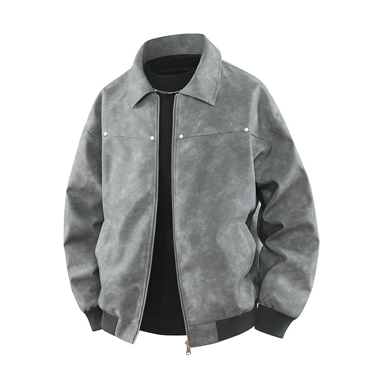 Men’s Retro Coat with Notched Lapel – Iconic American Style