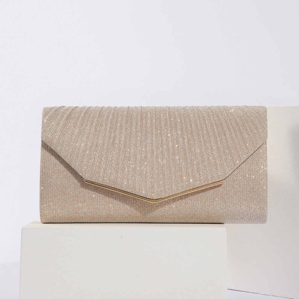 Vintage Evening Clutch Bag for Women – Chic Flap Cushion Shape