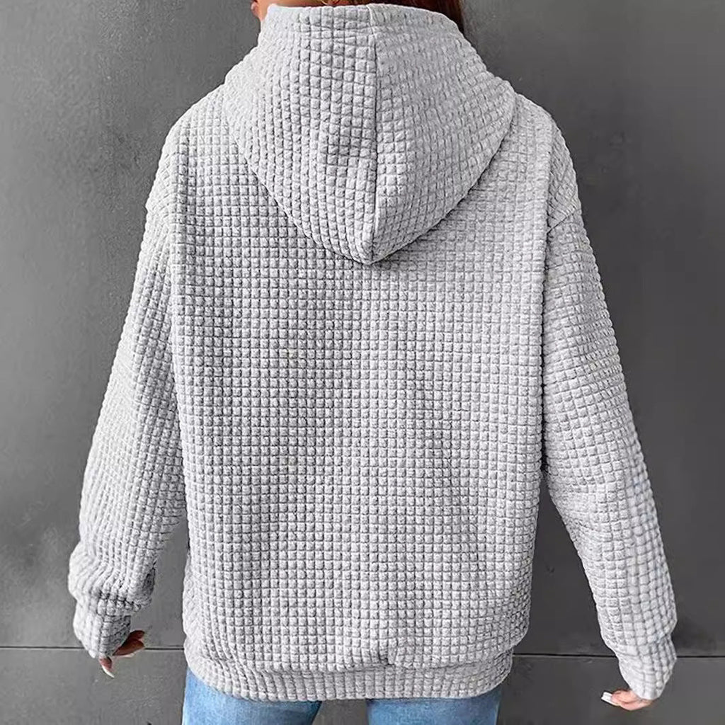 Women's Halloween Printed Hoodie – Oversized Fit Long Sleeves