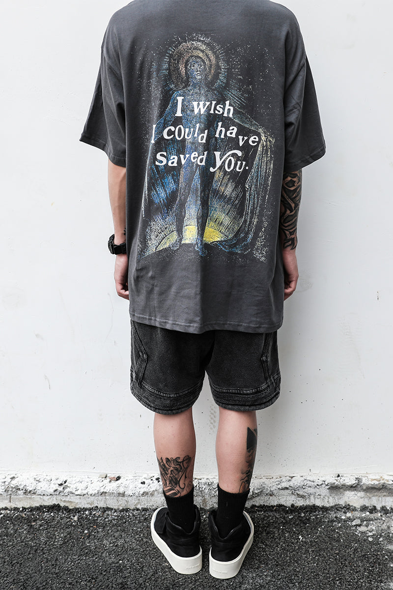 Men's Cotton T-shirt - Graphic Design, Relaxed Fit