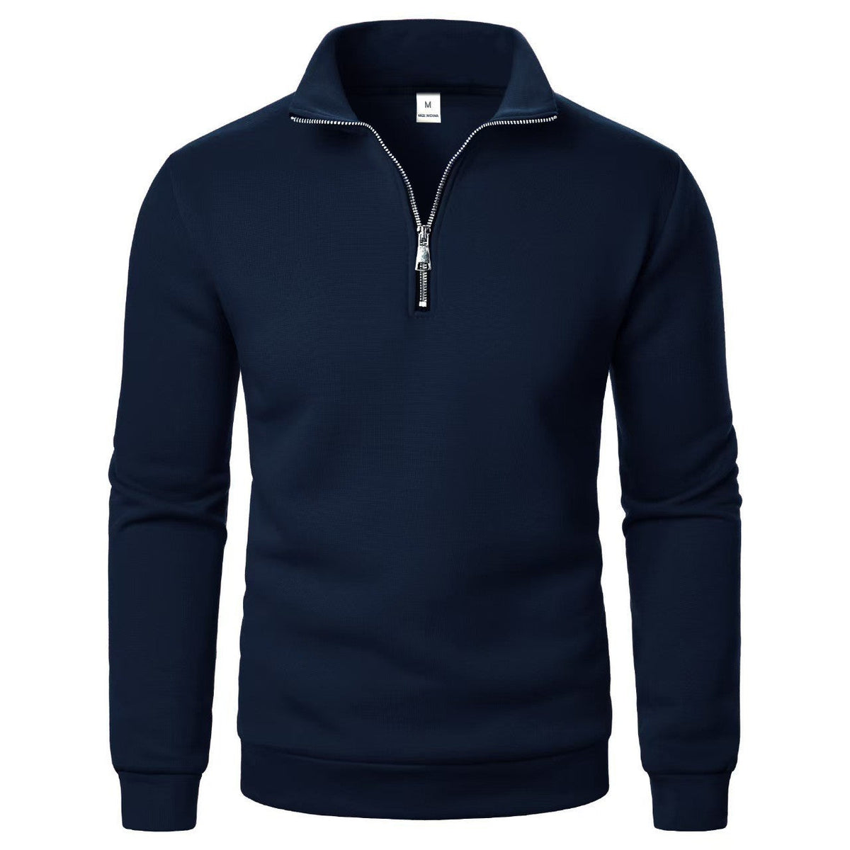 Men's High-Neck Half-Zip Sweatshirt – Casual Fit