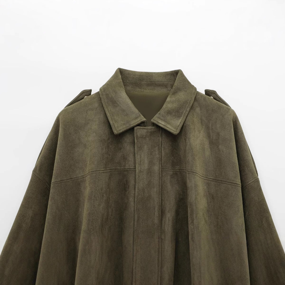 Men's Suede-Look Pilot Jacket – Soft Finish, Comfortable Feel