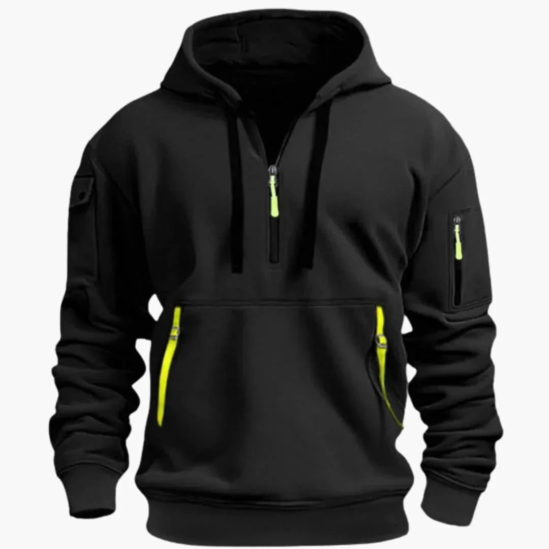 Men's Oversized Hoodie – Multiple Practical Pockets
