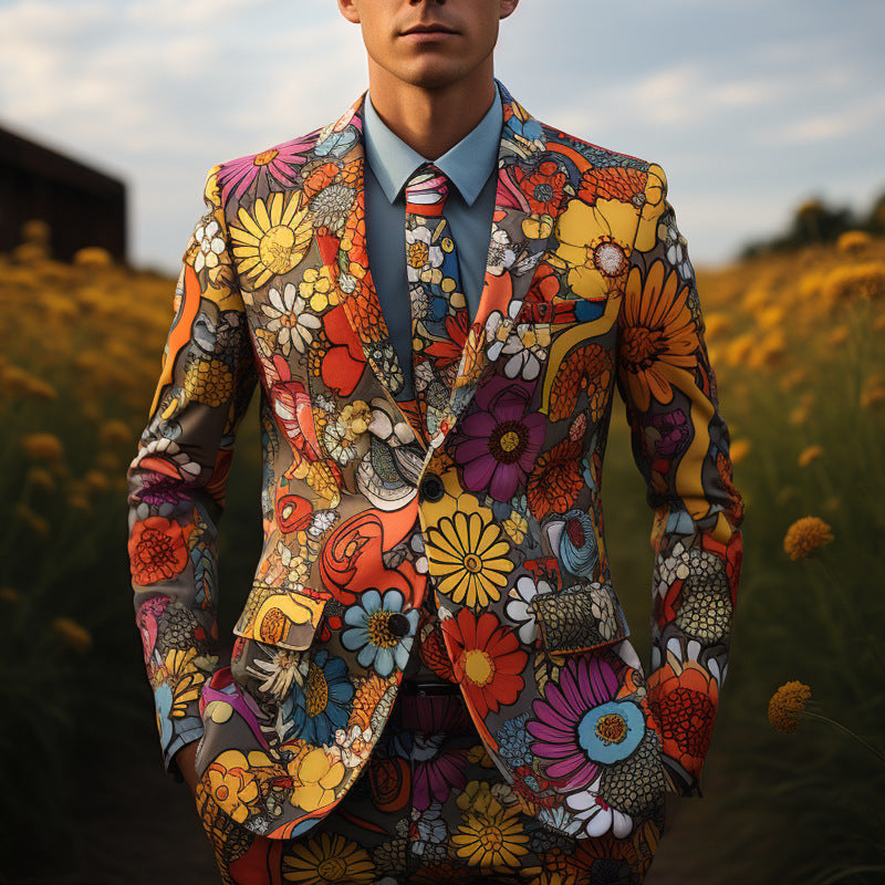 Men's Blazer Suit Jacket – Structured Modern Fit
