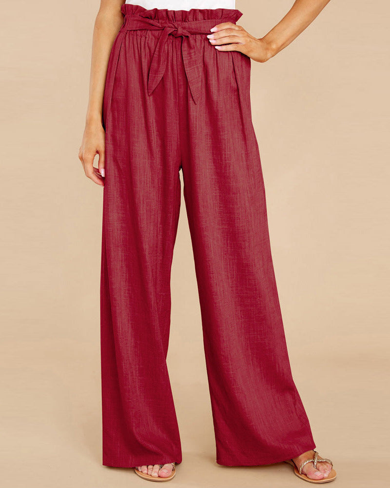 Women's Plus-Size Trousers Loose-Fit – Casual Cut