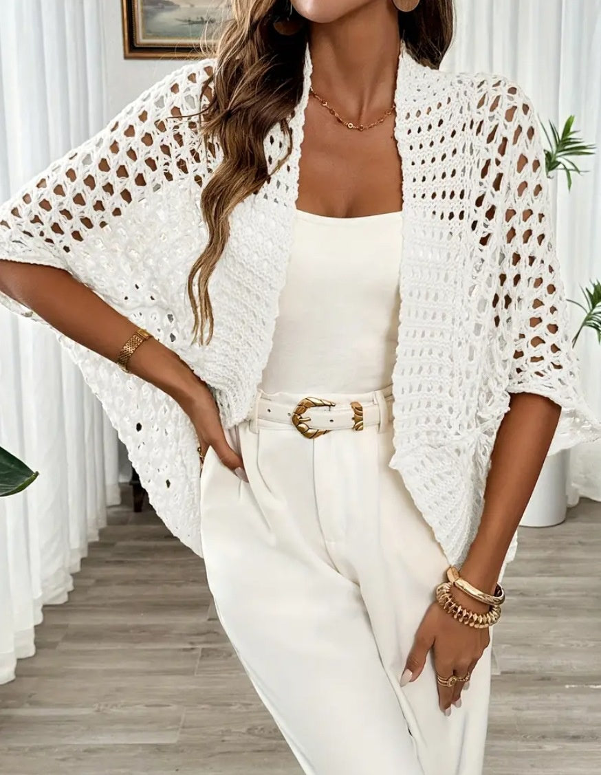 Lightweight Women's Cardigan – Fine Knit for Layering, Modern Fit