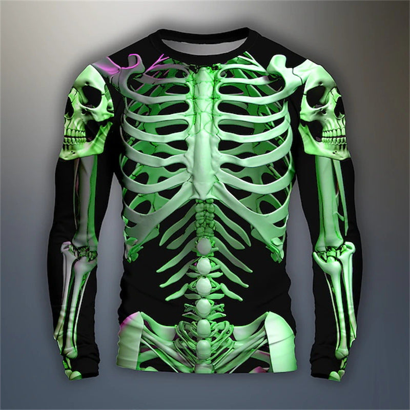 Men's Slim-Fit Long-Sleeve Shirt - Lightweight Pullover Modern Style
