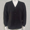 Men's Knit Cardigan – Fitted Buttoned V-Neck