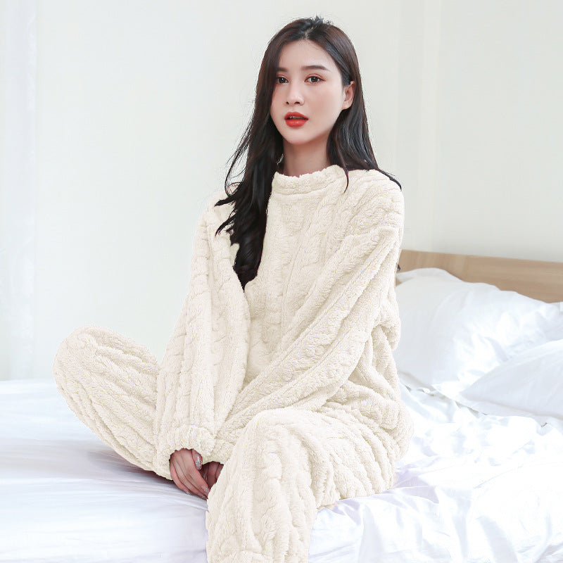 Women's Flannel Loungewear Set – Thick, Soft, Relaxed Fit