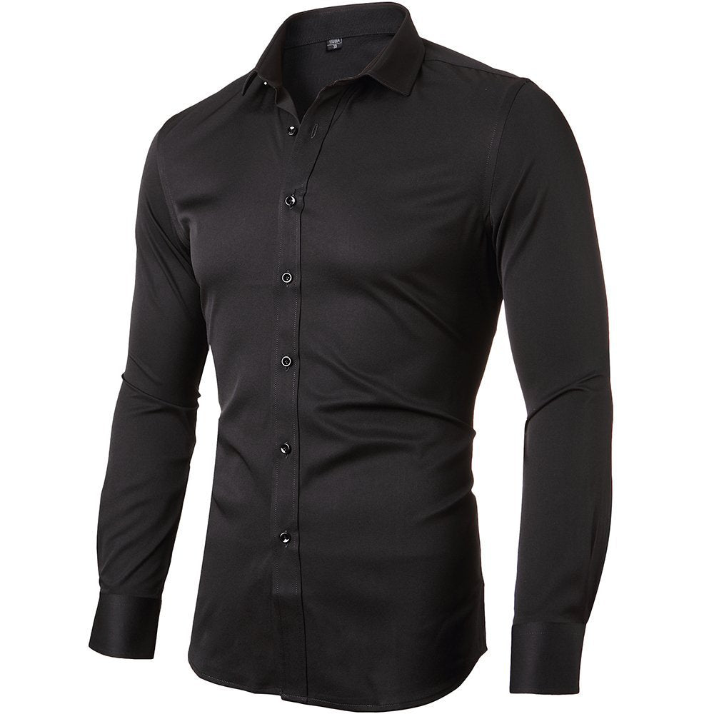 Men's Tailored Shirt – Stretch Comfort Wrinkle-Free